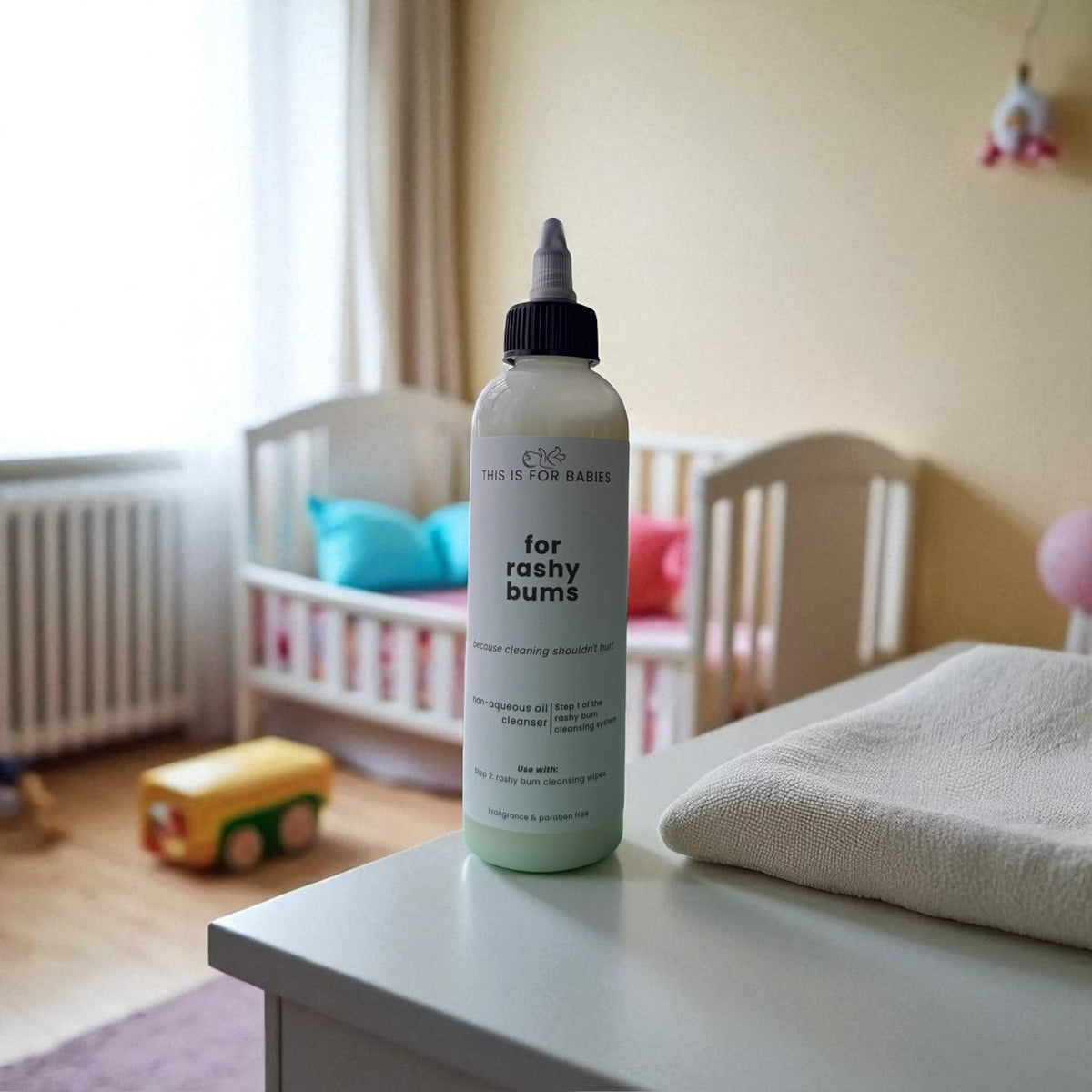 rashy bum non-aqueous oil cleanser