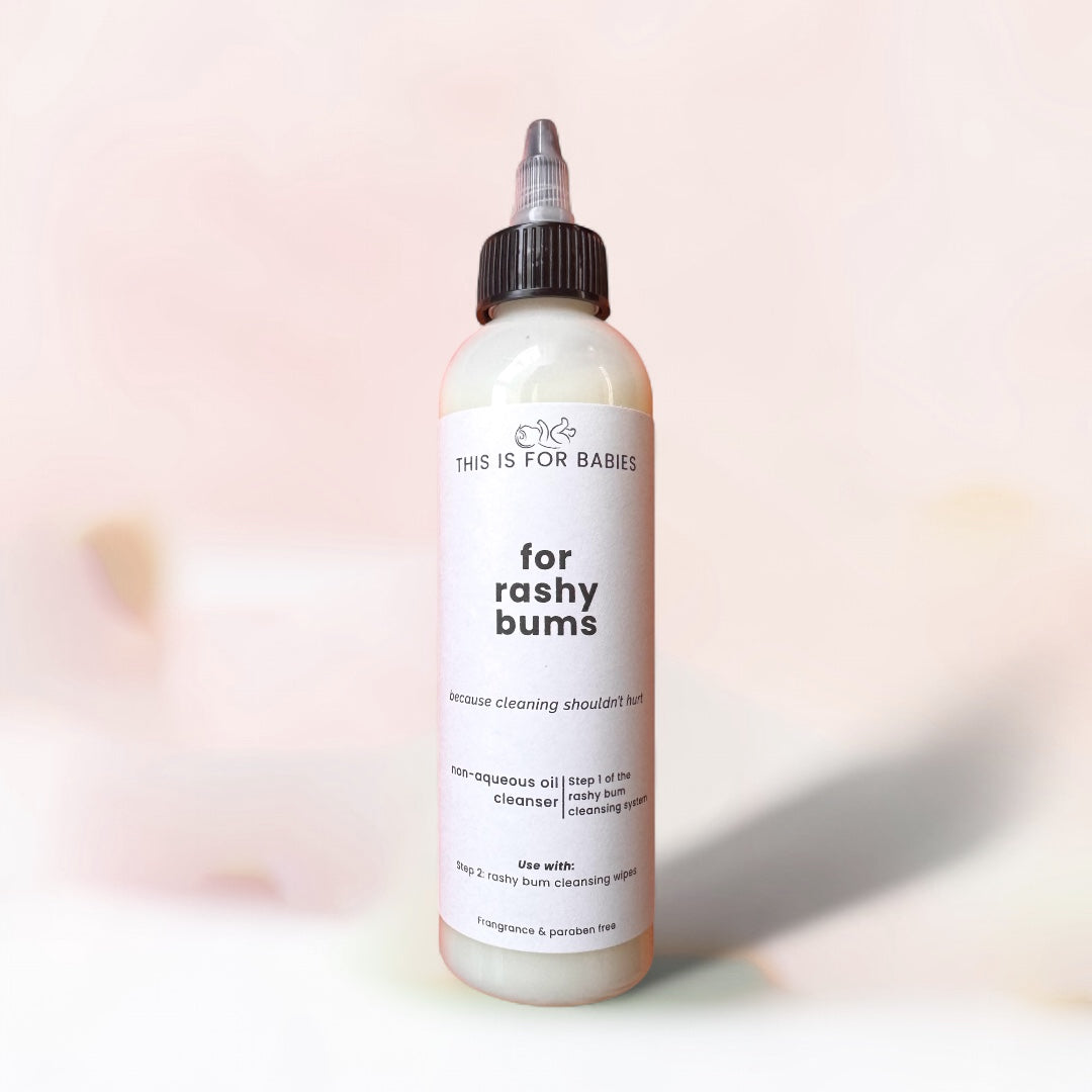 rashy bum non-aqueous oil cleanser
