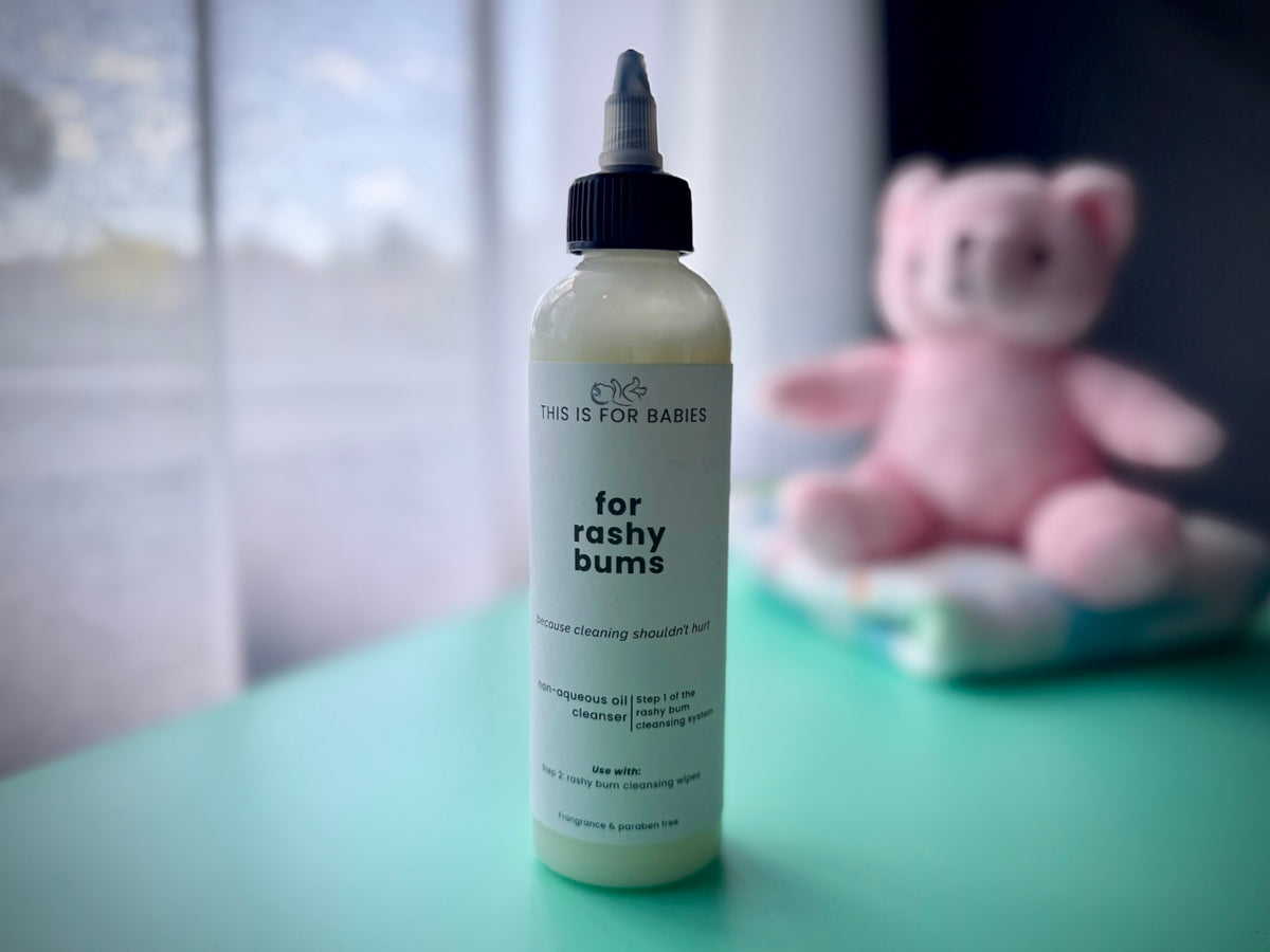 rashy bum non-aqueous oil cleanser