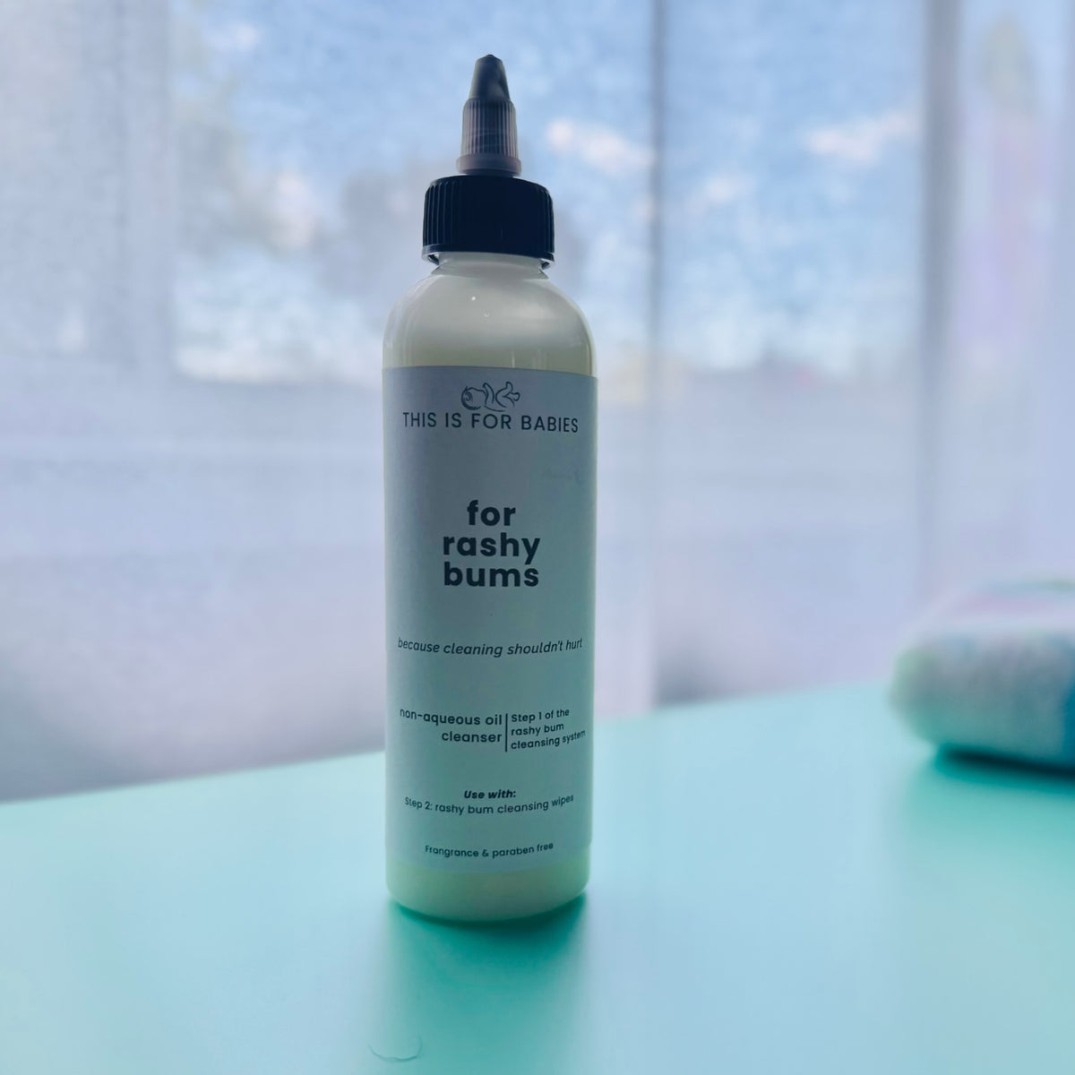 rashy bum non-aqueous oil cleanser