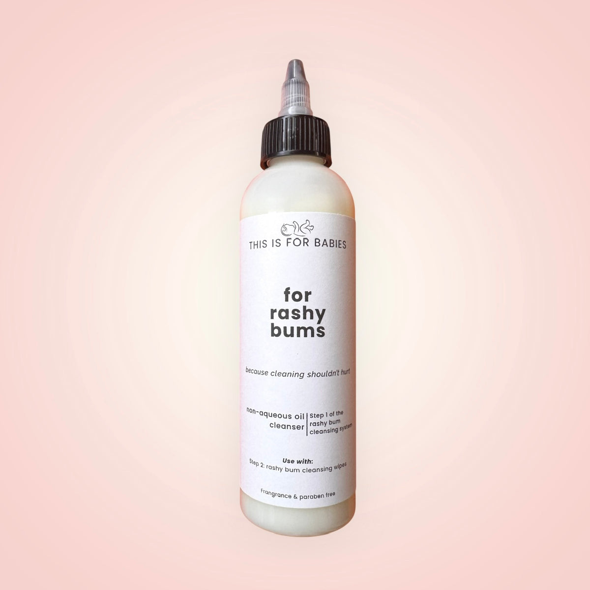 rashy bum non-aqueous oil cleanser
